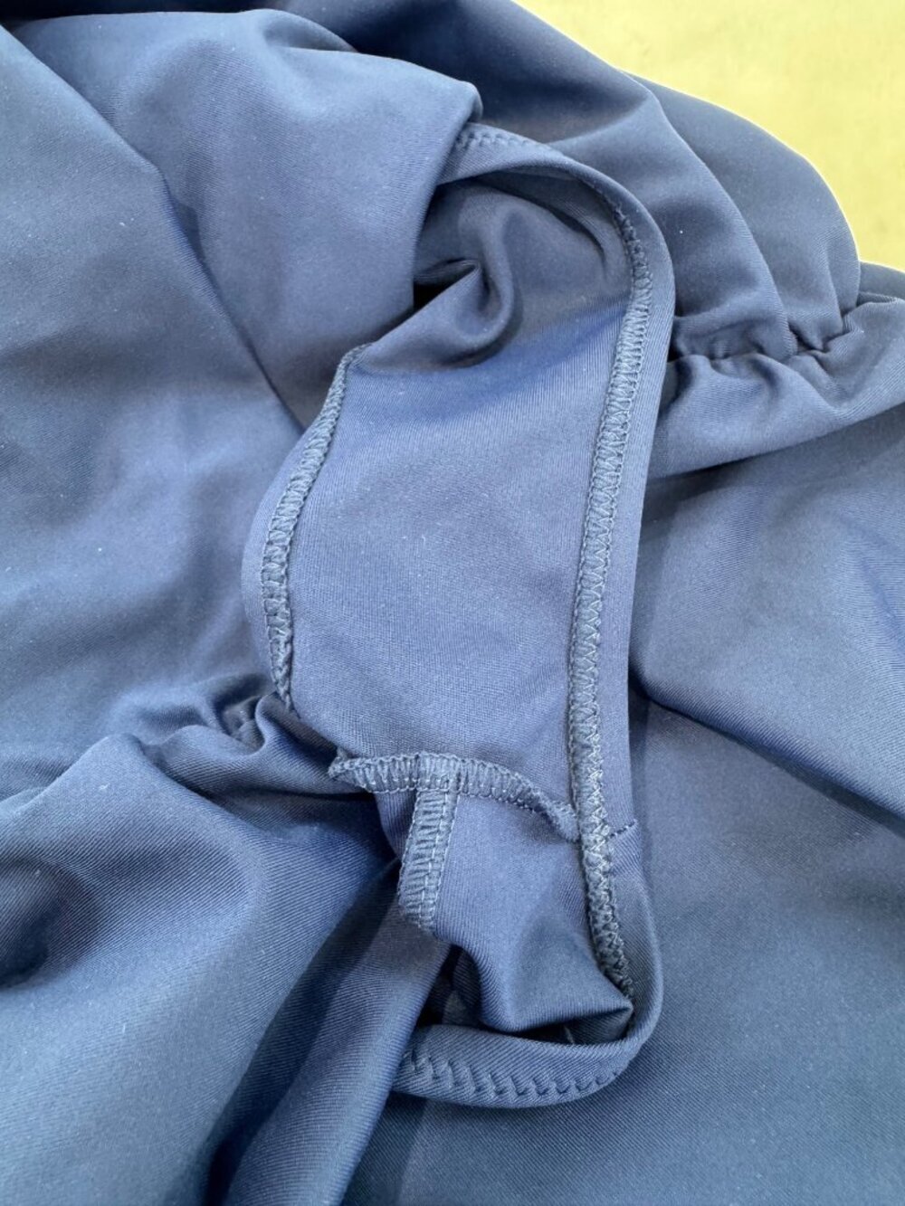 New Skims Women's Size M Midnight Blue Sculpting Ruched One-Piece Swimdress - Picture 10 of 16